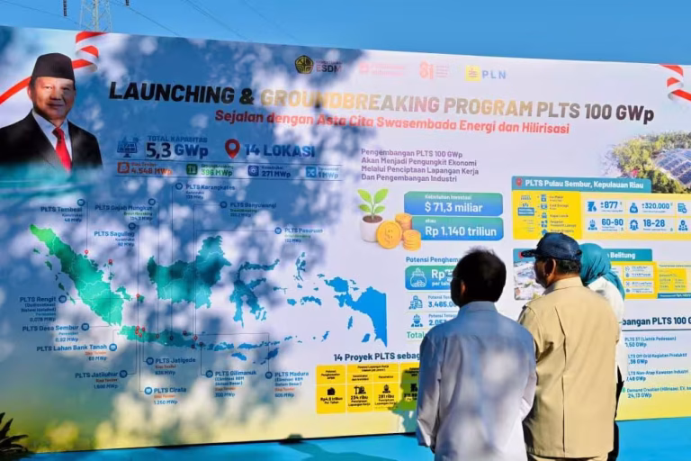 B50 dan PLTS 100 GWp, Langkah Nyata Pemerintah Perkuat Swasembada Energi